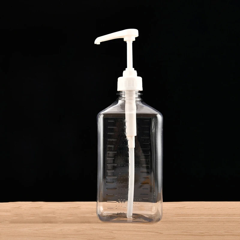 

Pump Coffee Milk Tea Dispenser Syrup Pump White Liquid Dispenser For Syrup 10CC Juice Bottle Dispenser Pump