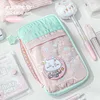 MINKYS Candy Color Big Capacity Pencil Case Pen Storage Bag Pencilcase Pencil Punch Storage Bag Kids Gift Stationery Supplies 4