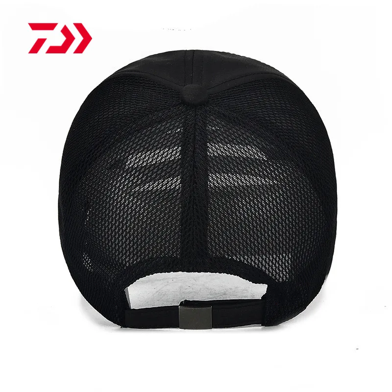 New DAIWA Fishing Sun Hat Sports Uv Protective Fishing Cap Travel  Adjustable Breathable Mesh Outdoor Cycling Baseball Cap - AliExpress