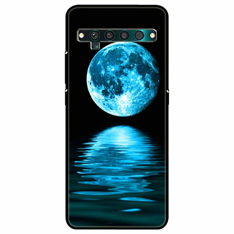 Shockproof Silicone Cat Lion TPU Back Case - Soft Protective Cover