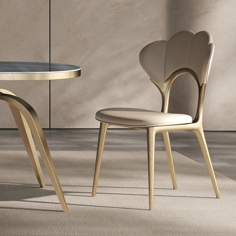 

Office Mobile Dining Chairs Hotel Salon Coffee High Saucer Dinning Chair Relax Accent Nordic Sillas Comedor Outdoor Furniture