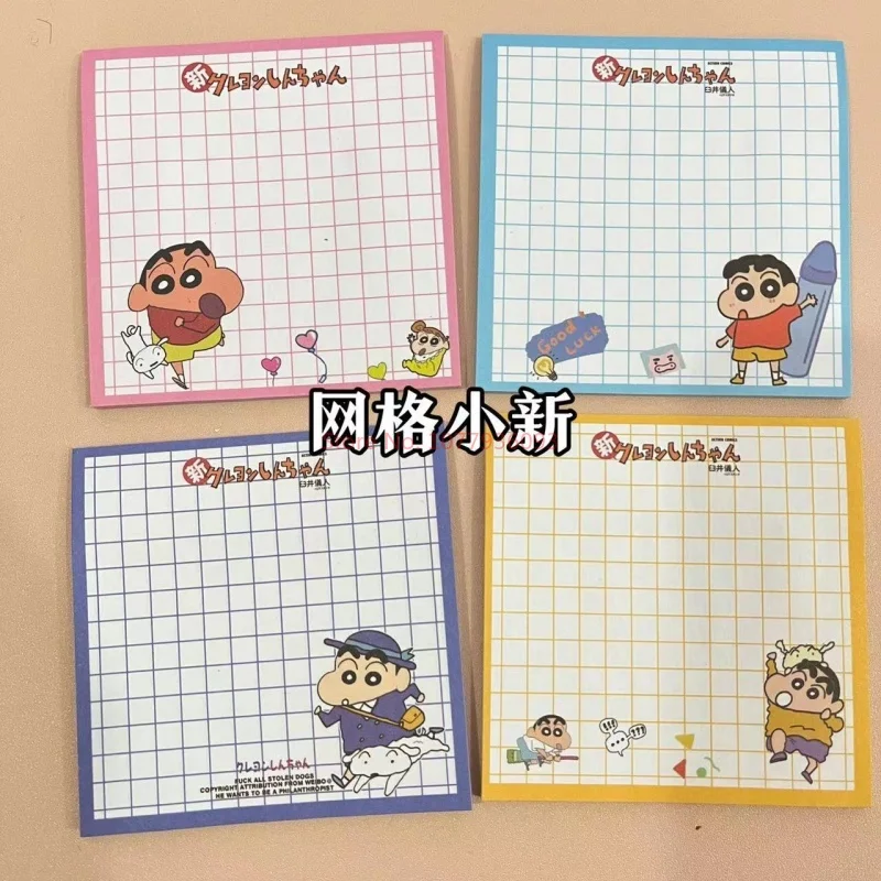 320 Pages New Cute Crayon Shin-chan Note Book Ins Style Cartoon Sticky Note Student Products Wholesale 5