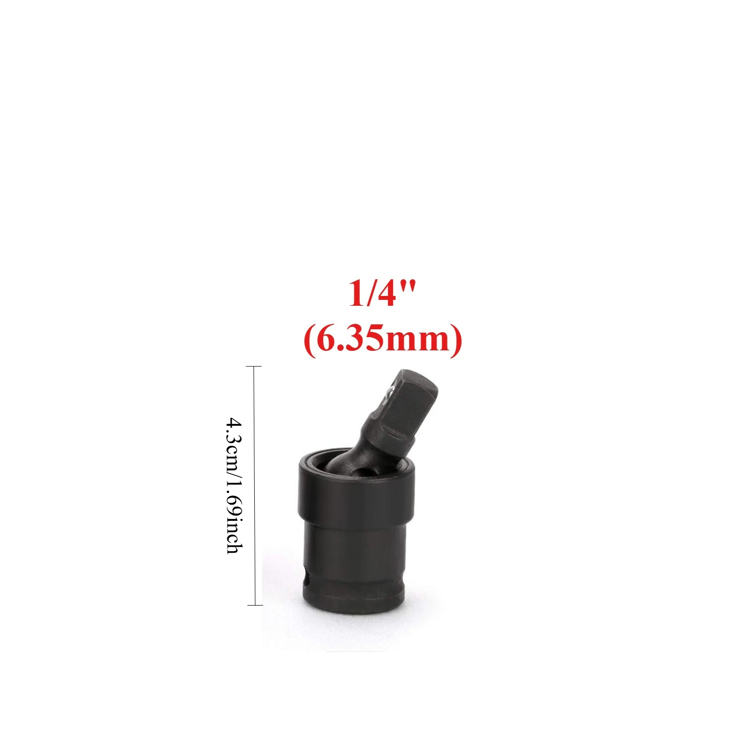 90 360 Grad drehbarer Impact Universal-Steckdosengelenk U Knuckle Air Wobble Sleeve Adapter 1/2 Zoll Antriebsverlängerung Elektroschlüssel – Detail 5