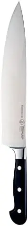 

Elite 6\u201D Traditional Chef\u2019s Knife - Fine German Steel Alloy Blade - Rust Resistant & Easy to Maintain