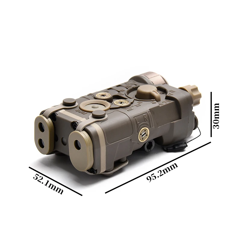 WADSN PEQ-15 DBAL-A2 MAWL C1 OGL NGAL Dummy-Indikator Keine Funktion Version Laser-Batteriekasten Spielzeugmodell Passend für 20 mm Picatinny-Schiene – Detail 6