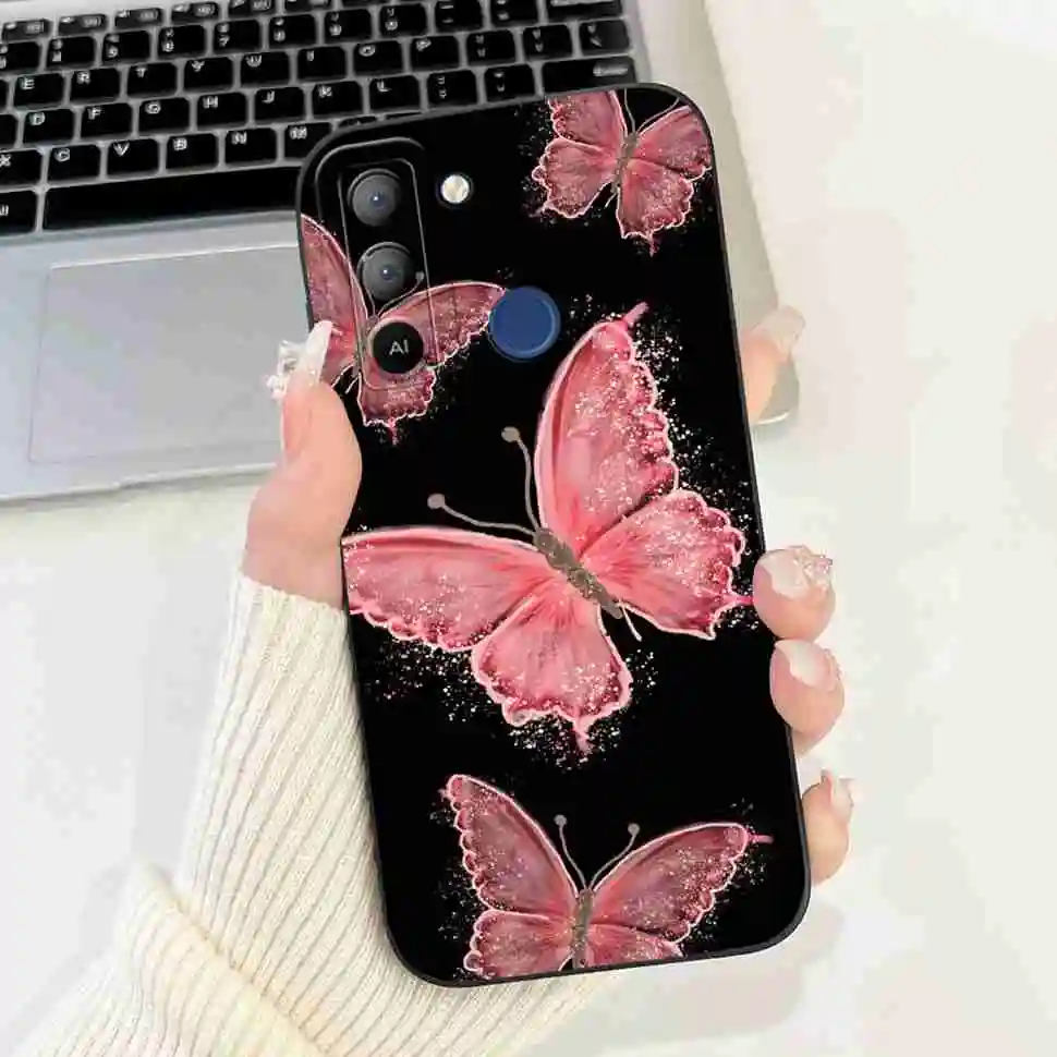 Tecno Pop 5 LTE Shockproof Painted Silicone Phone Case