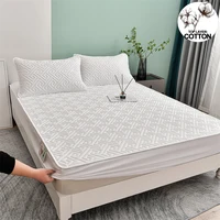 A-Class Antibacterial Quilted Mattress Cover,Mattress Protector,Fitted Sheet- Hypoallergenic, Soft,Cozy 1