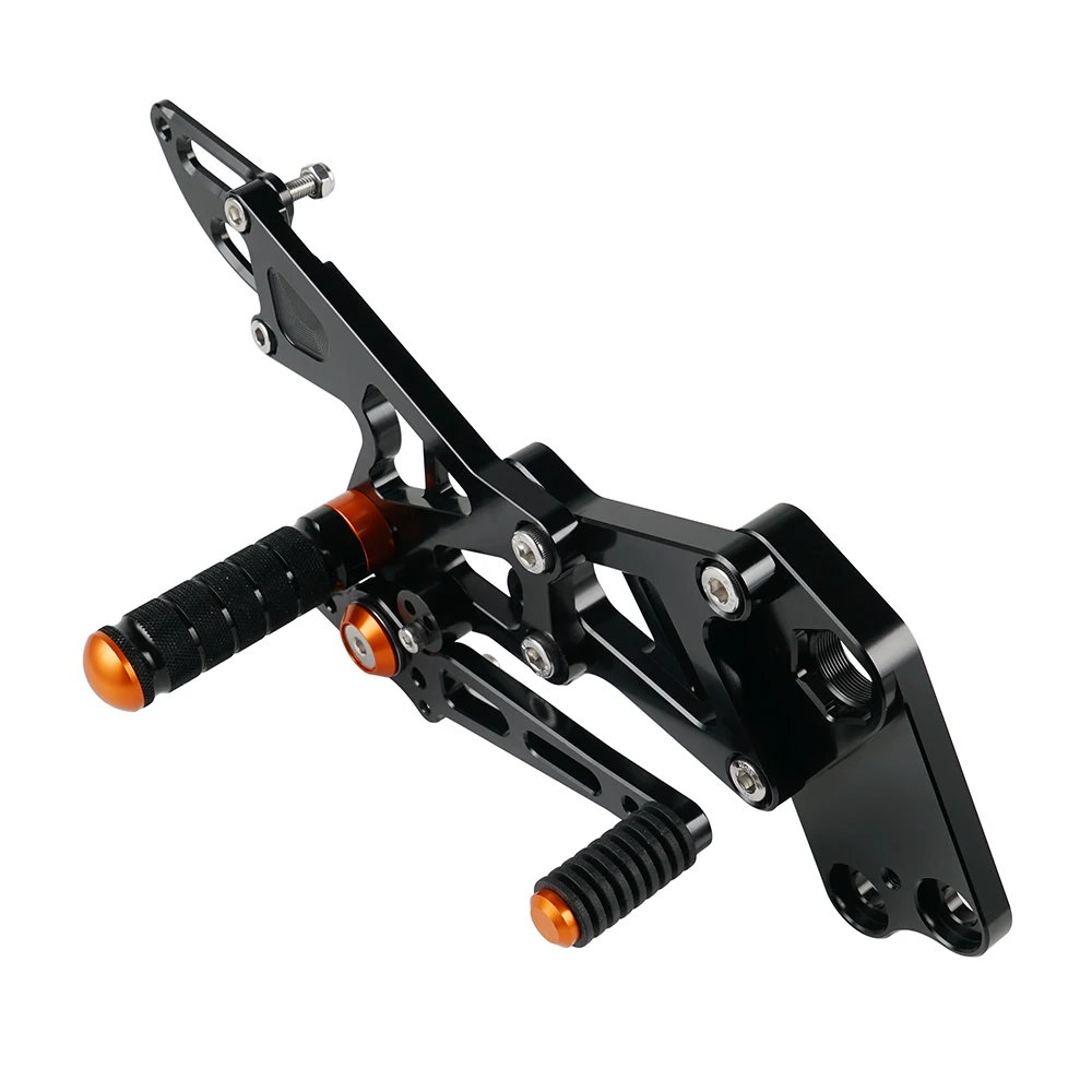 Für KTM RC 125 200 390 2014-2021 Motorrad Fußrastenanlage Fußrasten Fußrasten Hinten Set Racing Fußstütze kit RC 125 200 390 2014-2021 2020 – Detail 12
