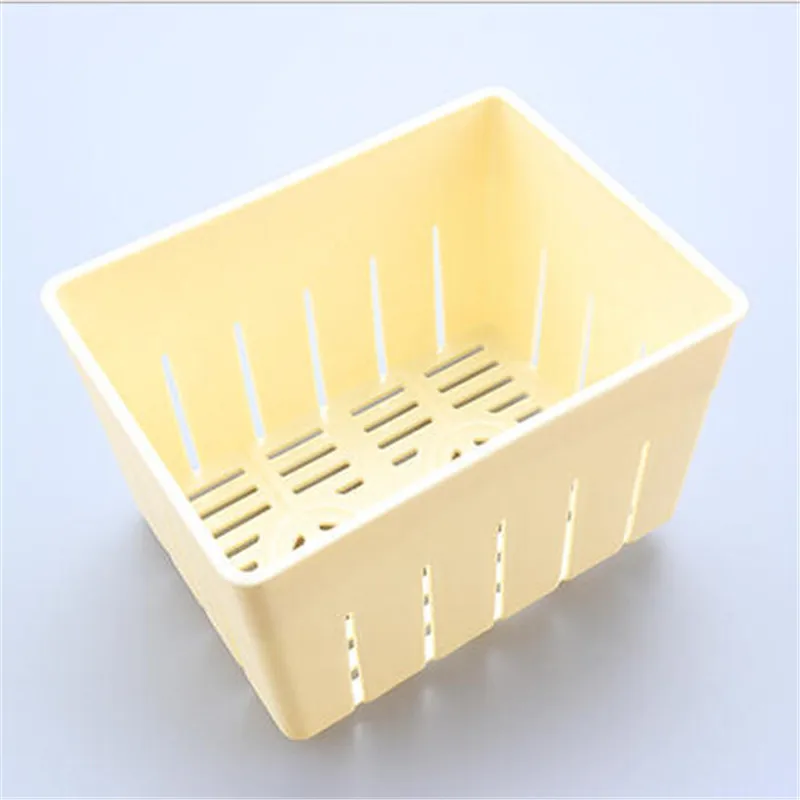 Hot DIY Plastic Tofu Press Mould Homemade Tofu Mold Soybean Curd Making Mold With Cheese Cloth Kitchen Cooking Tool Set