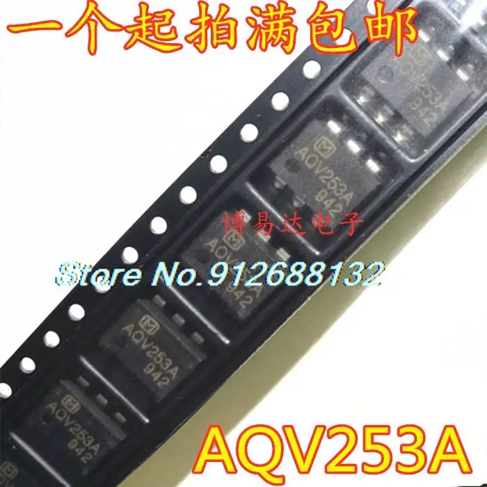 

10 шт./лот AQV253A AQV253 AQV253AX SOP-6 новый чип IC