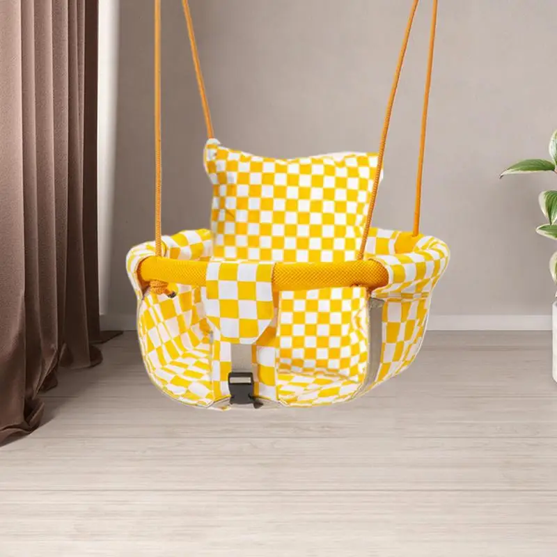 Kids Outdoor Swing Indoor Swing Seat Toddler Indoor Outdoor Swing Set Backyard Swingset Playground Accessories For Kids 3