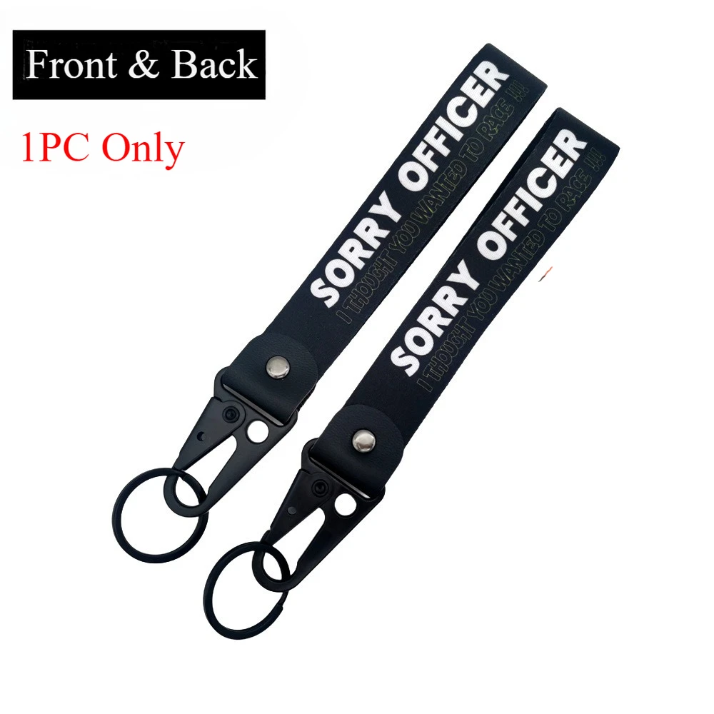 Warnung Schlüsselanhänger Schlüsselanhänger Angebot Phrase Wort Auto Schlüsselanhänger Anhänger Schmuck Geschenke für Männer Frauen Lanyard Motorradzubehör – Detail 2