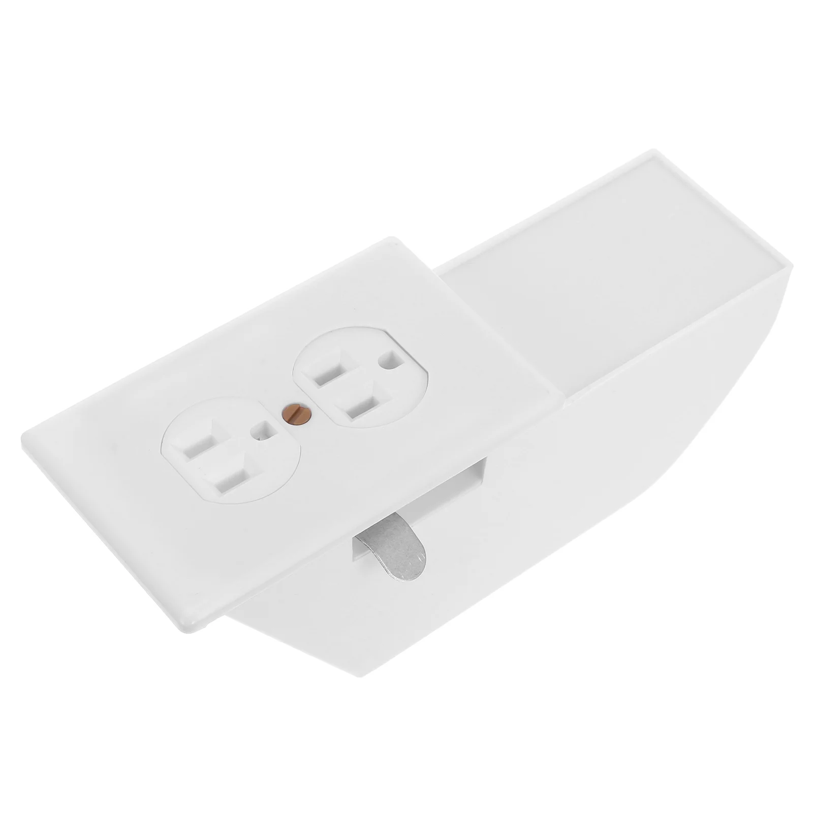 Multifunctional Key Box Fake Socket Storage Safe Money Saver Box Hidden Wall Outlet Container Plastic Case Compact Size Ideal 6