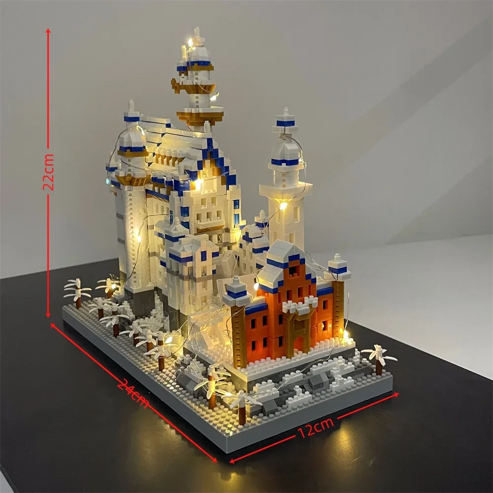 thumbnail image 1 of Nuevo y exquisito juego de bloques de construcción en miniatura de la Torre Eiffel de París: iluminación LED, regalo perfecto para iluminar tu mundo, 1 of 5