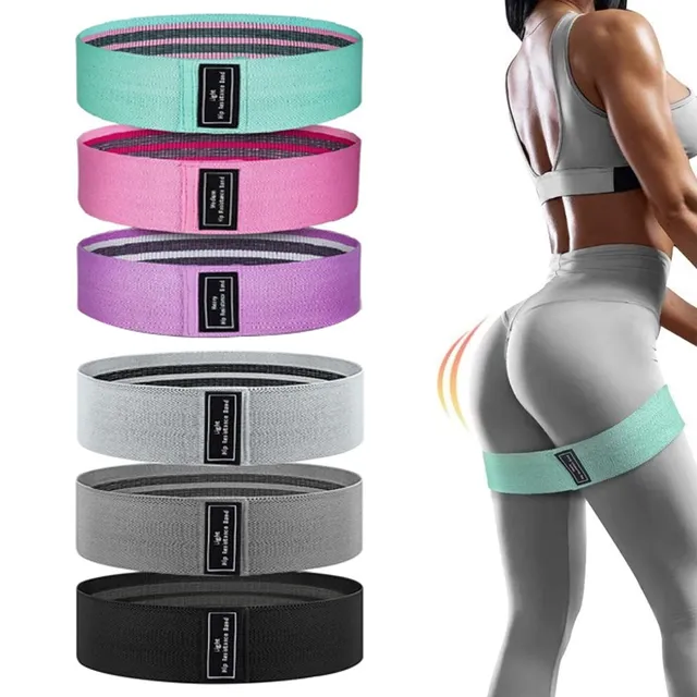 WOSWEIR-1 PC Elastic Rubber Bands Set for Women Men for Fitness Gym Home Resistance Booties Band Hip Circle Expander Workout WOSWEIR-1 PC Elastic Rubber Bands Set for Women Men for Fitness Gym Home Resistance Booties Band Hip Circle Expander Workout