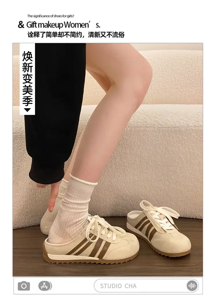 All Match Closed Toe Slippers Slip on Lightweight Breathable Non Slip Outdoor Walking Summer Casual Sandals