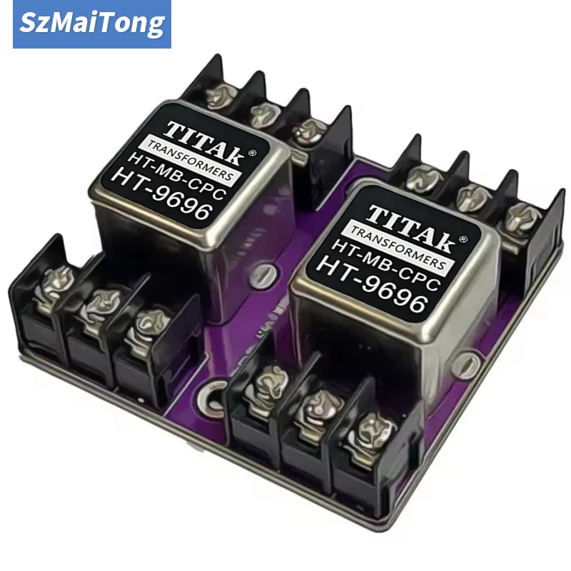 Trasformatore Di Isolamento Audio HT9696 600:600 – Bilanciato/sbilanciato, Risposta 20Hz-20kHz, Per Preamplificatori HIFI