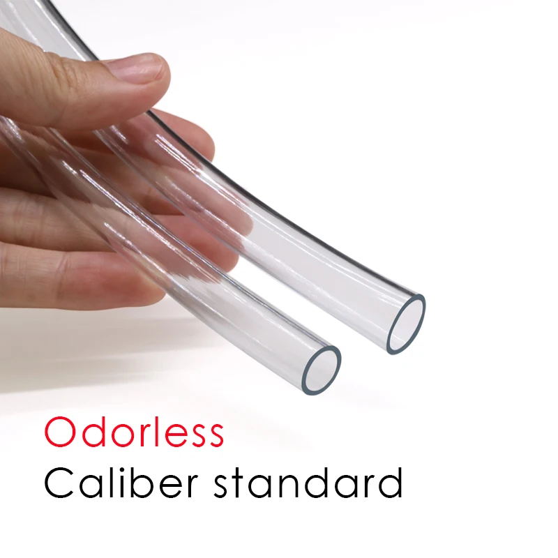 1M/3M ID 2 3 4 5 6 8 10 12 14 16 18 20 25mm Odorless Transparent PVC Plastic Soft Hoses High Quality Water pump Flexible Tube