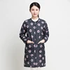 1pc Barber Pet Shop Waterproof Long Sleeve Gown Apron Unisex Breathable Pro Labour Suit Cape For Hairdresser Hair Cutting Smock 2
