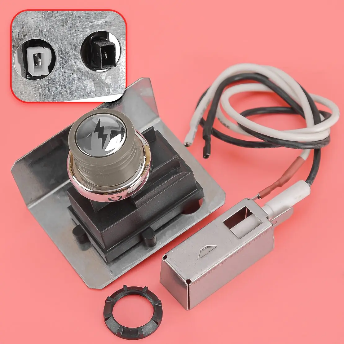 1819-51 1836-32 67726 Gas Grill Igniter Kit Fit for Weber Genesis Silver A 200 300 Series E210 E310