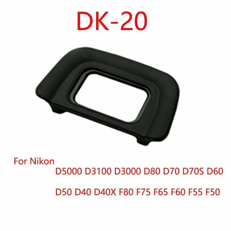 5x DK-20 Rubber Eye Cup Eyepiece Eyecup Viewfinder For Nikon D5100 D3100 D3000 D50 D60 D70S D3100 D3200 D5200 D3300