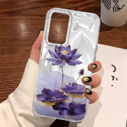 Lotus Flower Girls Luxury Phone Case Cover - Samsung A35 (JGsb - Yzwh86)