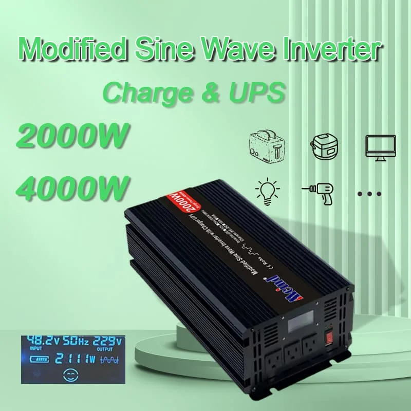 Power inverter modified sine wave 4000 Watt 12V