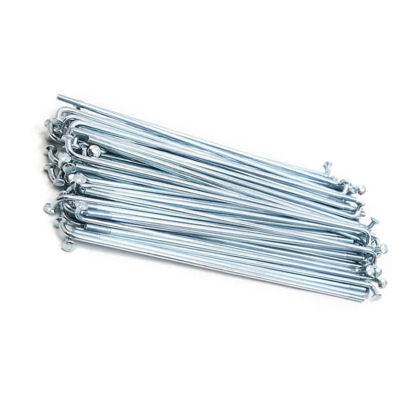 Bicycle Parts Bicycle Spokes Bike Spokes Nipples 5Pcs/lot E-bike Spoke 10G Diameter 3mm Length 85-195mm 45 # Steel Spoke