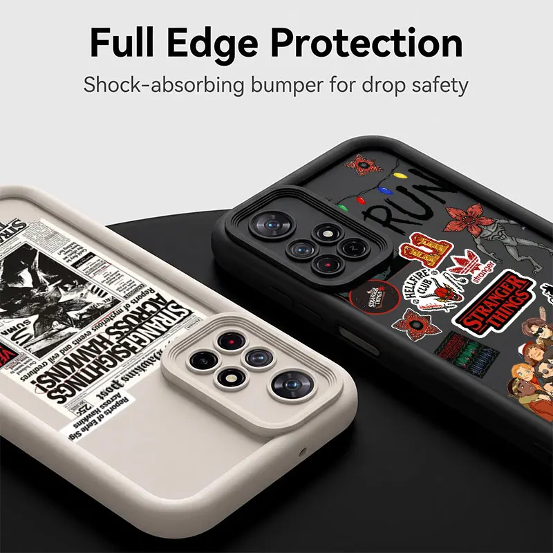 Stranger Things Shockproof Phone Case - Enhanced Protection Cover