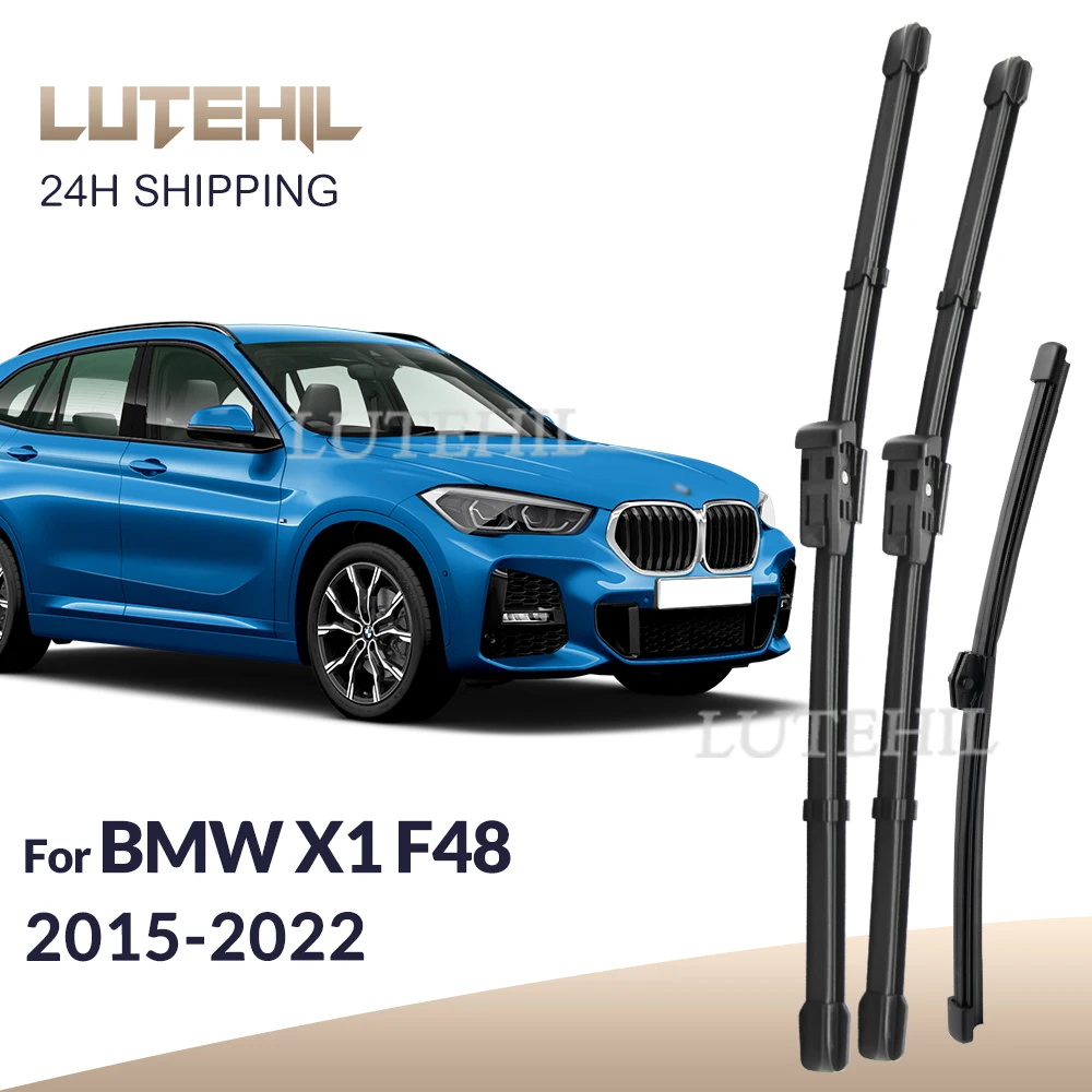 Für BMW X1 F48 2015-2022 2016 2017 2018 2019 Wischer vorne und hinten Wischerblätter Windschutzscheibe Scheibenbürsten 26"+16"+14"