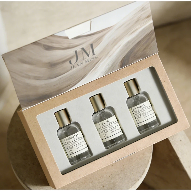 Mini Parfüm Geschenkset Unisex Holziges Sandelholz Eau De Toilette_voghion.com