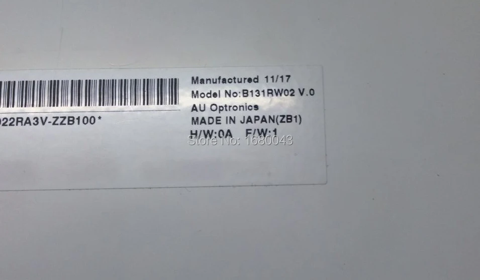 Painel de Tela Lcd para Laptop B131rw02 V.0 Fit Lt131ee12.000 - Imagem 2