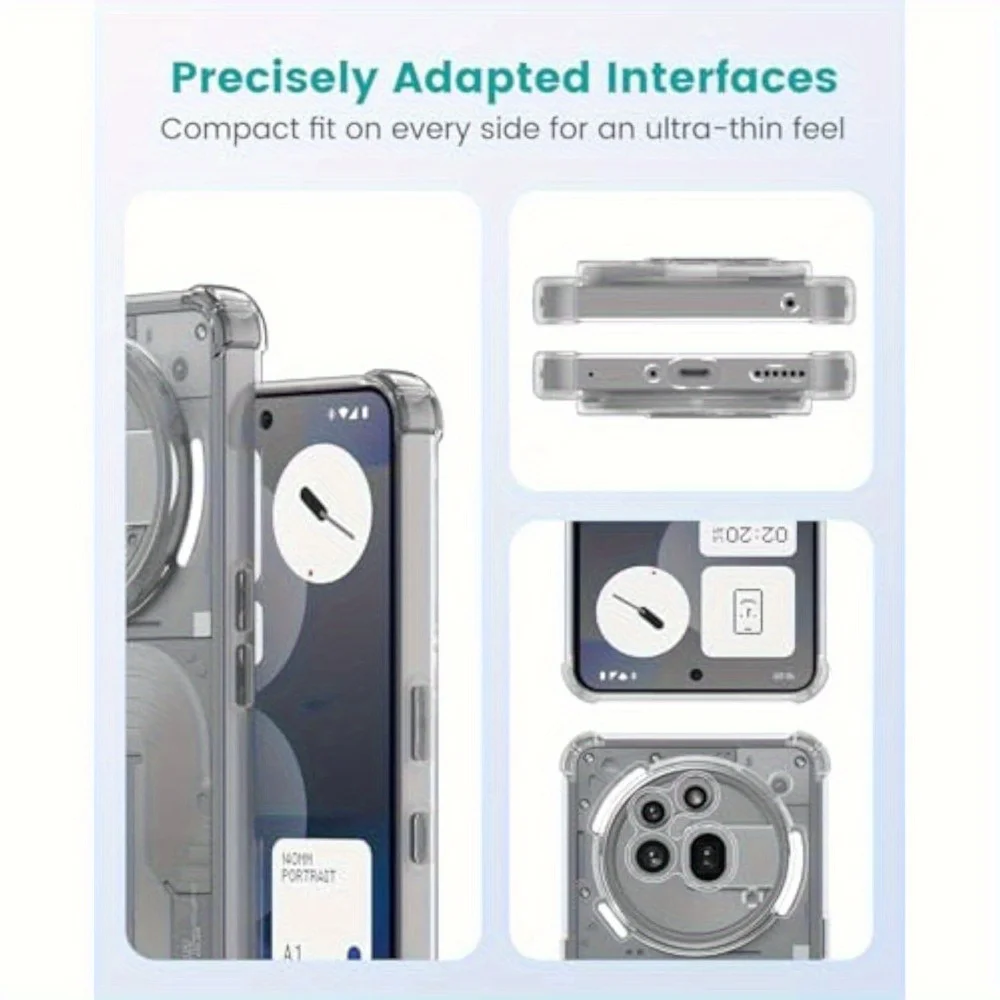 Luxury Silicone Airbag Transparent TPU Shockproof Bumper Case