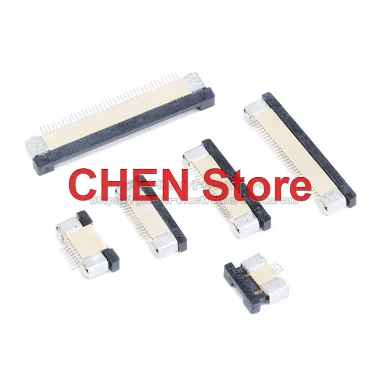 

10pcs FPC connector 0.5MM Connect from the top 4/6/8/10/12/14/16/18-40P