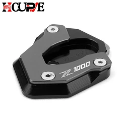 Motorcycle CNC Kickstand Sidestand Extension Pad Enhancer (Z1000 Titanium)