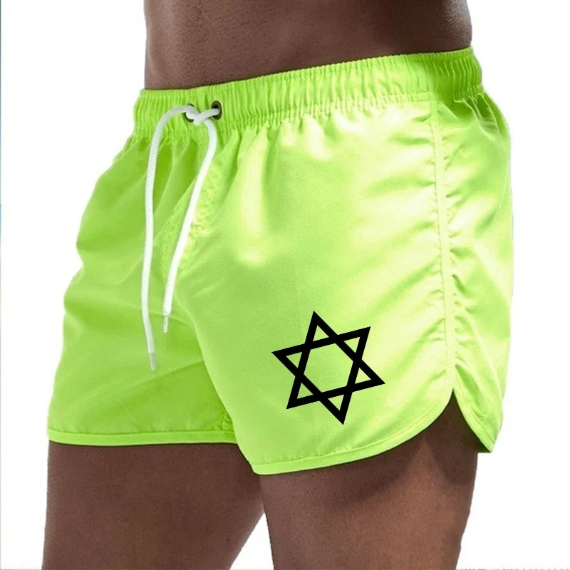 Men Summer Beach Shorts Quick Dry Running Cycling