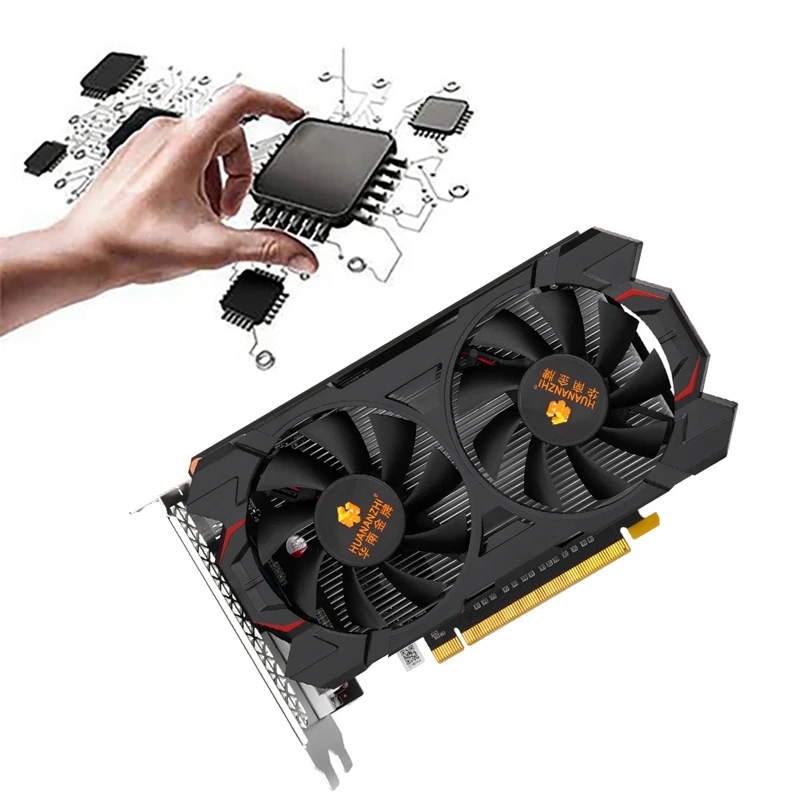 HOT-HUANANZHI GTX 960 Ultra-Fast Graphics Card 128Bit GDDR5 1140/7012Mhz PCI-E3.0 X16 HD Computer Game Desktop Graphics Card gaming card for pc