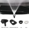 Universal 1/2/3/4mm Car windshield washer hose with connector T Y through, used for front window headlight pump car parts 5