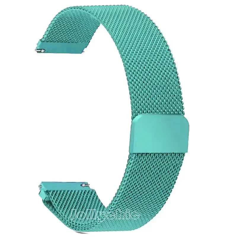 Elegant Milanese Stainless Steel Watch Strap, Various Widths Available