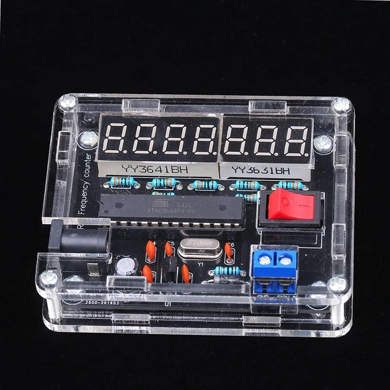 쉘 카운터 포함 주파수 계량기, 10Mhz 주파수 계량기, DIY 키트, AVR 주파수, 0.000 001Hz 해상도