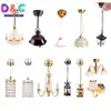 1:12/1:6 Scale Dollhouse Accessories Miniature LED Wall Sconce Lamp, Dollhouse Table Lamp, Battery Operated With ON/OFF Switch 2