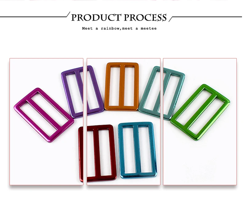 5/10Pcs 20/25/32/38mm Metal Tri-Glide Slider Clasp Bag Straps Buckles Handbag Backpack Strap Adjust Buckle DIY Bags Accessories