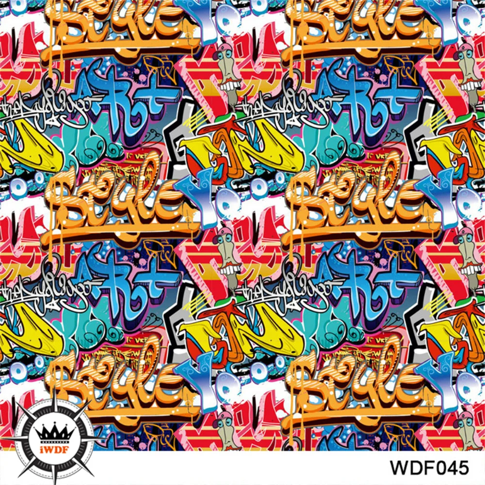 

2M/6M/10M/20M Length Cartoon Design Hydro Dipping Film 50cm Width Water Transfer Printing Films H891