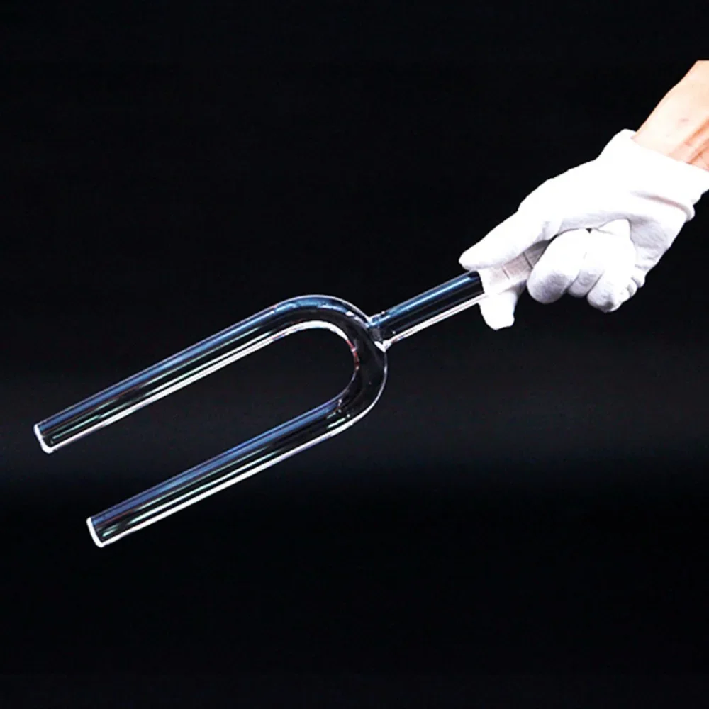 

Transparent Crystal Tuning Fork Diapason Medical Tuning Fork Multi-dimension Sound Healing Percussion Instrument Accessories