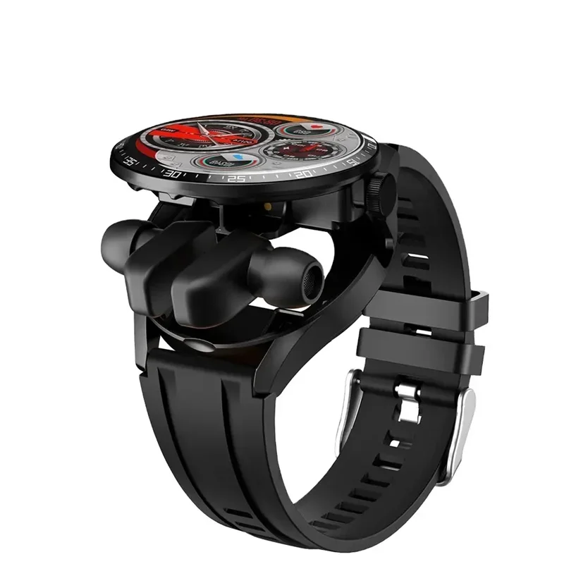 

Новые умные часы GT5 Buds, гарнитура 2 в 1 TWS, Беспроводные Hi-Fi наушники-вкладыши, наушники с ИИ шумом, спортивные наушники 1,45 дюйма, умные часы GT5buds