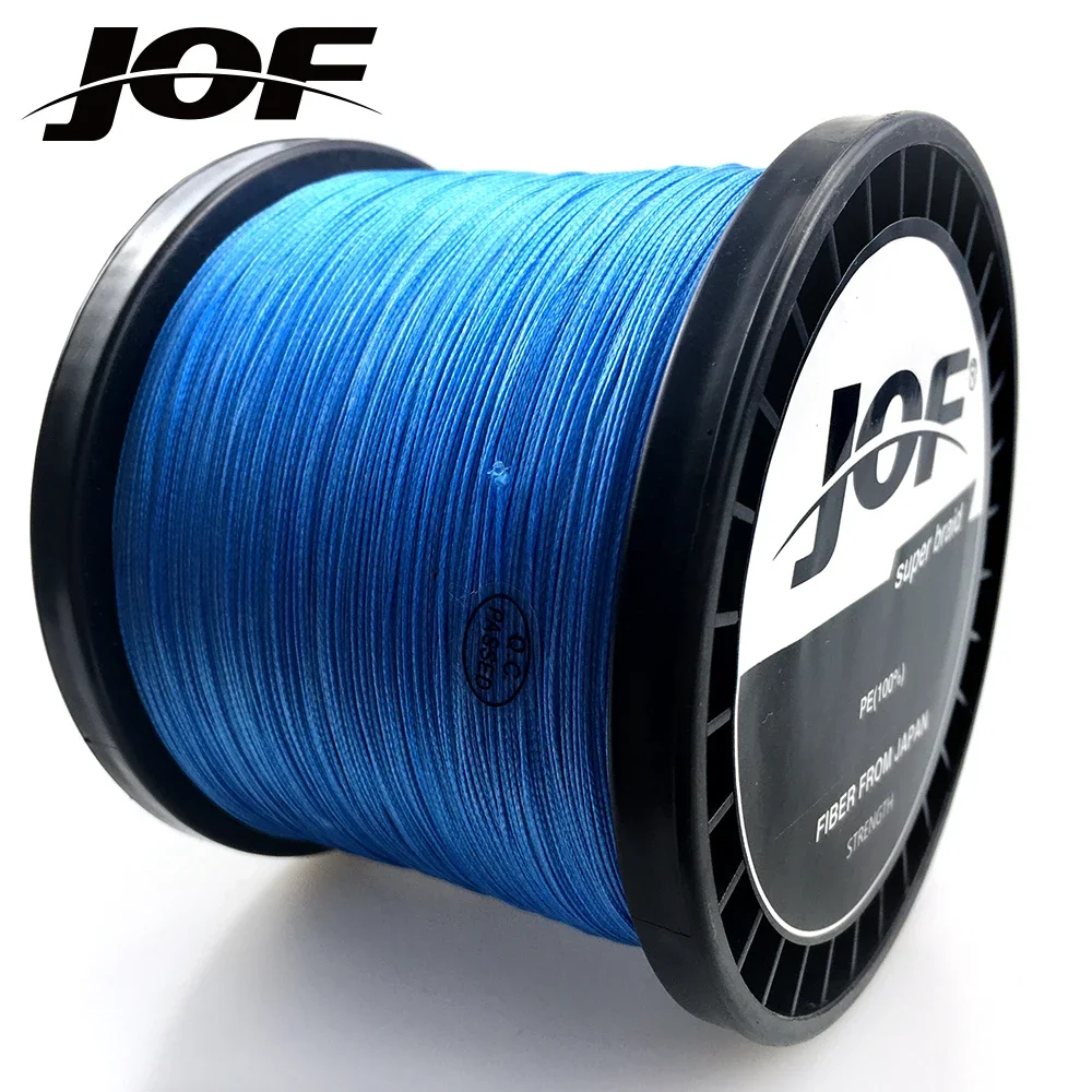 Jof X8 Kwaliteit Merk 500M 300M Pe Vislijn Weave Lijn 8.2-35.8Kg Gevlochten Lijn Multifilament japan Materiaal Karper