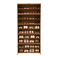 70/80cm Shoes Storage Organizer Free Standing Shoes Shelves Cabinet Shoe rack with Doors 2