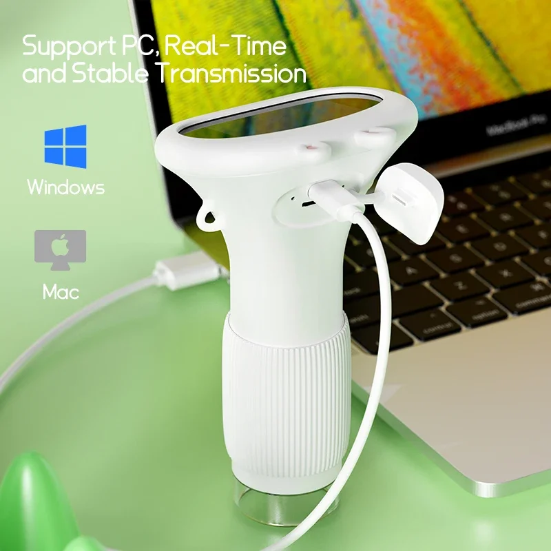 Kids Microscope 1000x Magnifier 200 Megapixels With LED Photo Video Function Educational Toys Science For Children