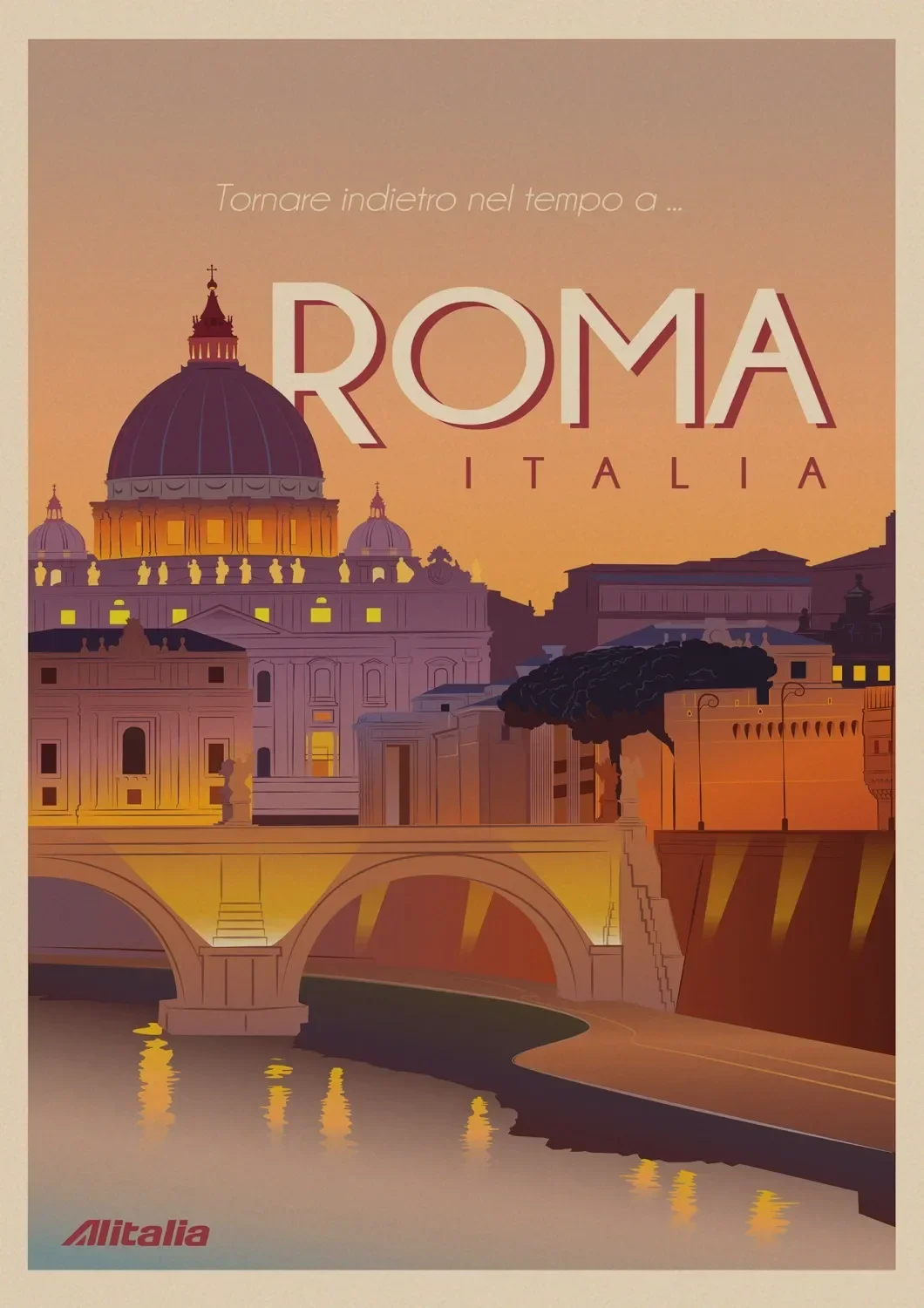PARIS/ROME/LOND0N/famous Scenery Retro Kraft Travel Poster Decorative Wall Sticker Home Bar Posters Decoration Kid Gift 1007
