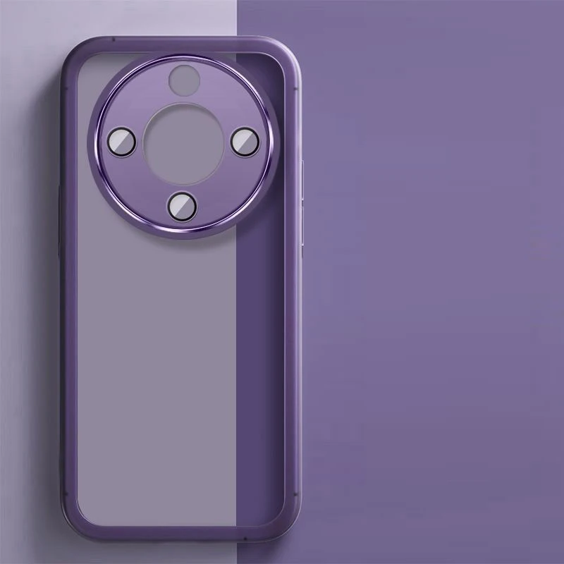 Smart Transparent Silicone Phone Case with Camera Protector Lens Cover